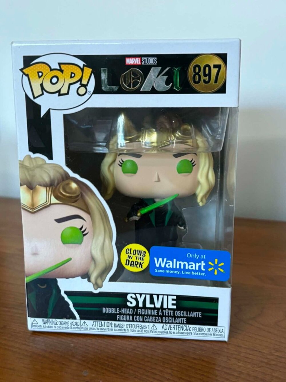 Funko Pop! Sylvie #897 | Walmart Exclusive | LOKI Series | Marvel Vinyl Figure